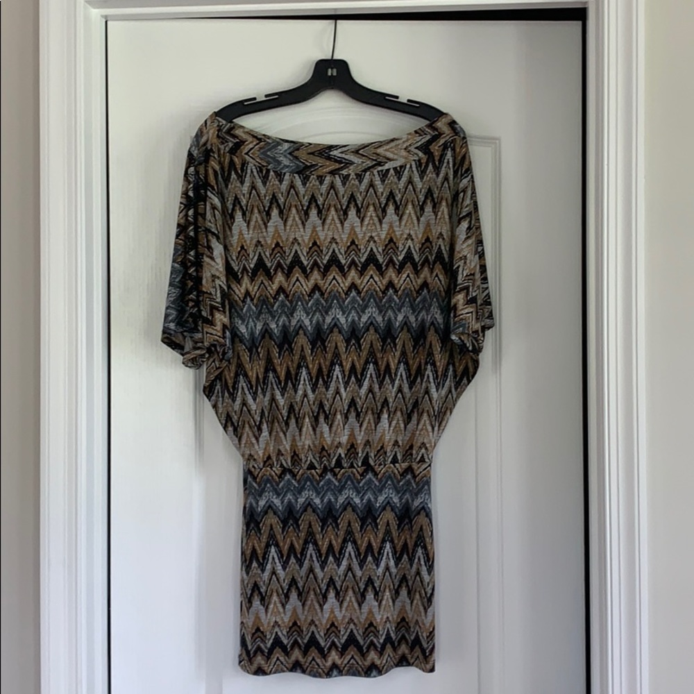 Veronica M Drop Waist Mini Dress